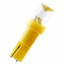 Led λάμπα τύπου T5 12V/1.2W κίτρινη - 1τμχ. Led λάμπα τύπου T5 12V/1.2W κίτρινη - 1τμχ.