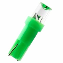 Led λάμπα τύπου T5 12V/1.2W πράσινη - 1τμχ. Led λάμπα τύπου T5 12V/1.2W πράσινη - 1τμχ.