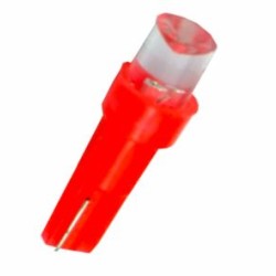 Led λάμπα τύπου T5 12V/1.2W κόκκινη - 1τμχ. Led λάμπα τύπου T5 12V/1.2W κόκκινη - 1τμχ.
