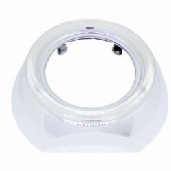 Καπάκι για προτζέκτορες Morimoto Mini 2.5'' - ημικύκλιο D=13 cm - χρωμίου με χώρο για angel eyes