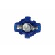 Led λάμπα τύπου B8.3D 12V / 2W μπλε - 1τμχ.