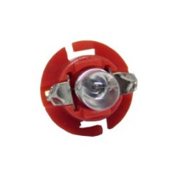 Led λάμπα τύπου B8.4D 12V/ 2W κόκκινη - 1τμχ. Led λάμπα τύπου B8.4D 12V/ 2W κόκκινη - 1τμχ.