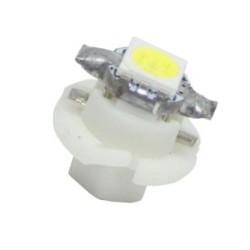 Led λάμπα τύπου B8.4D 12V/ 2W λευκή 5050 - 1τμχ.
