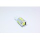 Led λάμπα για 24V τύπου Τ10 5W με 10 led τύπου 5630  - κατάλληλο για φώτα ημέρας - 1τμχ.