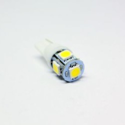 Led λάμπα τύπου Τ10 με 5 SMD led 6000K - 1τμχ. Led λάμπα τύπου Τ10 με 5 SMD led 6000K - 1τμχ.