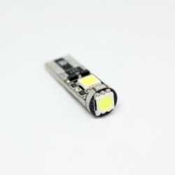 LEd λάμπα τύπου Τ10 με 3 SMD led - CANBUS 5000K - 1τμχ. LEd λάμπα τύπου Τ10 με 3 SMD led - CANBUS 5000K - 1τμχ.
