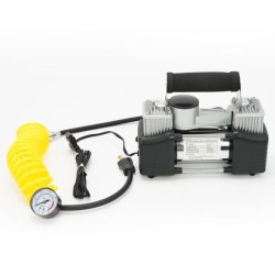 Κομπρεσέρ αέρος αυτοκινήτου με μανόμετρο , κουτί και αξεσουάρ - 12V 23A , 150 PSI - 1 τμχ. Κομπρεσέρ αέρος αυτοκινήτου με μανόμετρο , κουτί και αξεσουάρ - 12V 23A , 150 PSI - 1 τμχ.