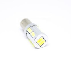 Led λάμπα τύπου BA9S 5W με 10 SMD led εκ διαμέτρου αντίθετα - 1τμχ. Led λάμπα τύπου BA9S 5W με 10 SMD led εκ διαμέτρου αντίθετα - 1τμχ.