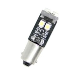 Led λάμπα τύπου BA9S CANBUS με 8 SMD led - εκ διαμέτρου αντίθετα - 1τμχ.