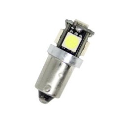 Led λάμπα τύπου BA9S CANBUS με 5 SMD led - 1τμχ.