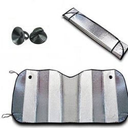 Ηλιοπροστασία παρμπρίζ αυτοκινήτου - 150x70 cm - 1 τμχ.