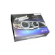 Δαχτυλίδια angel eyes για  BMW E90 - U-Design Crystal λευκά