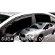 Ανεμοθραύστες για Subaru WRX (2014+) sedan - 2τμχ. εμπρός