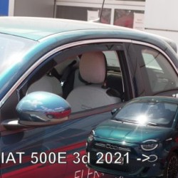 Ανεμοθραύστες για Fiat 500E (2021+) - 3 πορτο - 2τμχ. εμπρός Ανεμοθραύστες για Fiat 500E (2021+) - 3 πορτο - 2τμχ. εμπρός