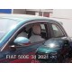 Ανεμοθραύστες για Fiat 500E (2021+) - 3 πορτο - 2τμχ. εμπρός