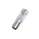 Led λάμπα τύπου BA15S με 6 SMD led 2323 και ανακλαστήρα - μονού φωτισμού λευκή - 1τμχ.