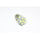 Led λάμπα τύπου BA15S με 13 SMD led μονού φωτισμού λευκή - 1τμχ.