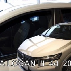 Ανεμοθραύστες για Dacia Logan (2020+) sedan - 4τμχ. εμπρός και πίσω Ανεμοθραύστες για Dacia Logan (2020+) sedan - 4τμχ. εμπρός και πίσω