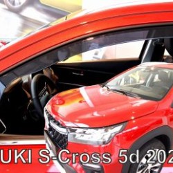 Ανεμοθραύστες για Suzuki S-Cross (2021+) 5 πορτο - 2τμχ. εμπρός
