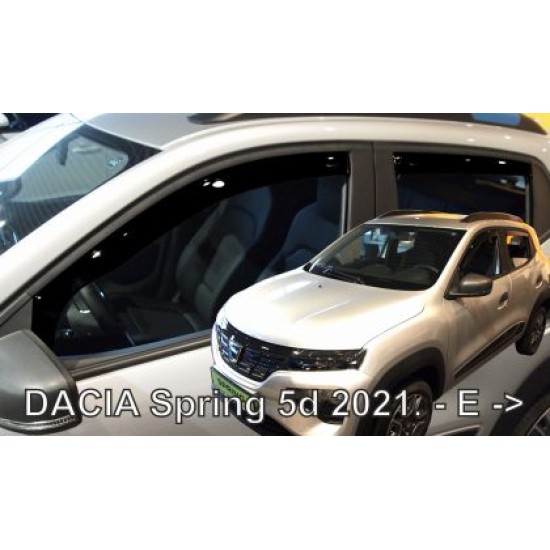 Ανεμοθραύστες για Dacia Spring Electric (2021+) 5 πορτο - 4τμχ. εμπρός και πίσω