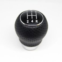 Λεβιές 5 ταχυτήτων universal - μαύρο δέρμα με τρύπες Λεβιές 5 ταχυτήτων universal - μαύρο δέρμα με τρύπες