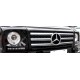 Φώτα ημέρας για Mercedes W461/W463 G-CLASS (1989+) -μαύρο σετ 2τμχ.