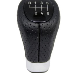 Λεβιές 6 ταχυτήτων για BMW - μαύρο δέρμα με τρύπες