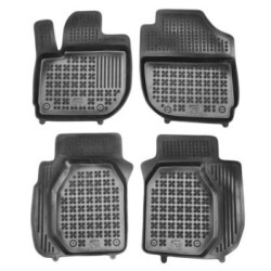 Λαστιχένια πατάκια Rezaw Plast για HONDA Jazz IV (2020+) τύπου σκαφάκι - 4τμχ.