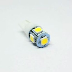 Led λάμπα T10 με 5 SMD - 5050 chip - 1 τμχ. Led λάμπα T10 με 5 SMD - 5050 chip - 1 τμχ.