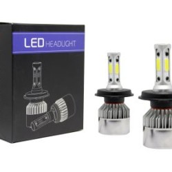 Led λάμπες Η4 Bi-led για μεσαία ή μεγάλα φώτα S2 7600 lumen , 36 Watt - COB 6000K - 2τμχ. Led λάμπες Η4 Bi-led για μεσαία ή μεγάλα φώτα S2 7600 lumen , 36 Watt - COB 6000K - 2τμχ.