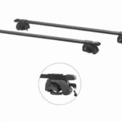 Μπάρες οροφής αυτοκινήτου για ενσωματωμένες παράλληλες μπάρες - 120cm με κλειδί - ατσάλι-  σετ 2τμχ. Μπάρες οροφής αυτοκινήτου για ενσωματωμένες παράλληλες μπάρες - 120cm με κλειδί - ατσάλι-  σετ 2τμχ.