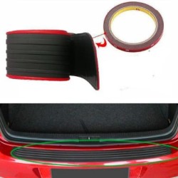 Λαστιχένιο τριμ πορτ μπαγκάζ 90x7 cm - μαύρο με κόκκινες ρίγες Λαστιχένιο τριμ πορτ μπαγκάζ 90x7 cm - μαύρο με κόκκινες ρίγες