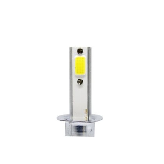 Led λάμπες Η3 για μεσαία ή μεγάλα φώτα 7600 lumen , 36 Watt - COB 6000K - 2τμχ.