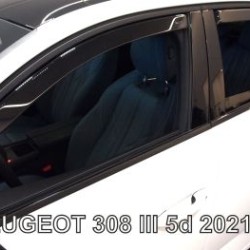 Ανεμοθραύστες για Peugeot 308 (2021+) 5 πορτο - 4τμχ. εμπρός και πίσω Ανεμοθραύστες για Peugeot 308 (2021+) 5 πορτο - 4τμχ. εμπρός και πίσω