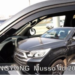 Ανεμοθραύστες για Ssangyong Musso (2018+) sedan- 2τμχ. εμπρός Ανεμοθραύστες για Ssangyong Musso (2018+) sedan- 2τμχ. εμπρός