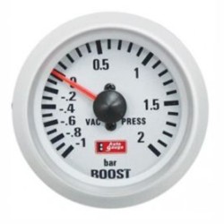 Όργανο μέτρησης τούρμπο - Boost Meter -VDO λευκό