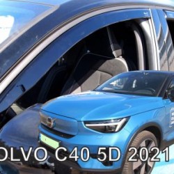 Ανεμοθραύστες για Volvo C40 (2021+) 5 πορτο - 4τμχ. εμπρός και πίσω Ανεμοθραύστες για Volvo C40 (2021+) 5 πορτο - 4τμχ. εμπρός και πίσω