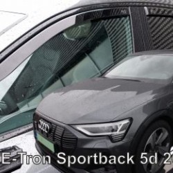 Ανεμοθραύστες για Audi E-Tron Sportback (2020+) 5 πορτο - 4τμχ. εμπρός και πίσω