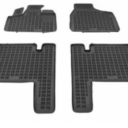Λαστιχένια πατάκια Rezaw Plast για CHRYSLER Voyager V (2007-2016) - 5-seater version - τύπου σκαφάκι - 3τμχ.