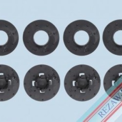 Πιαστράκια Rezaw-Plast για FIAT 500 (2007+), Tipo Sedan (2015+) - 4τμχ. για 2 πατάκια Πιαστράκια Rezaw-Plast για FIAT 500 (2007+), Tipo Sedan (2015+) - 4τμχ. για 2 πατάκια