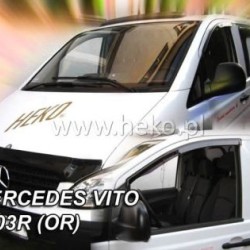 Ανεμοθραύστες για Mercedes Vito /Viano W639 (2003-2014) - 2 τμχ. εμπρός αυτοκόλλητοι Ανεμοθραύστες για Mercedes Vito /Viano W639 (2003-2014) - 2 τμχ. εμπρός αυτοκόλλητοι
