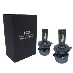 Led λάμπες Η4 μοντέλο A60 για μεσαία και μεγάλα φώτα 155 000 lux , 55 Watt - CANBUS 6000K - 1500% πιό έντονη φωτεινότητα 2τμχ. Led λάμπες Η4 μοντέλο A60 για μεσαία και μεγάλα φώτα 155 000 lux , 55 Watt - CANBUS 6000K - 1500% πιό έντονη φωτεινότητα 2τμχ.