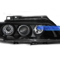 Φανάρια εμπρός για Citroen Xantia (1998-2001) - μαύρα , με λάμπες (Η1) - σετ 2τμχ. Φανάρια εμπρός για Citroen Xantia (1998-2001) - μαύρα , με λάμπες (Η1) - σετ 2τμχ.