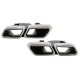 Body kit σετ προφυλακτήρες για Mercedes W222 S-class (2013-2020) - AMG S63 design με μπούκες
