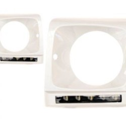 Led φώτα ημέρας για  Mercedes W461 / W463 G-CLASS (1989-2010)  - γκρι με φιμέ φώτα ημέρας
