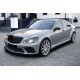 Μάσκα για Mercedes W221 S-Class (2009-2013) -  AMG design μαύρη