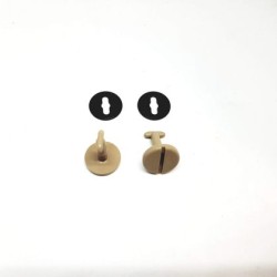 Πλαστικά κουμπώματα για στήριξη στο πάτωμα για το πατάκι - για BMW - μπεζ Πλαστικά κουμπώματα για στήριξη στο πάτωμα για το πατάκι - για BMW - μπεζ