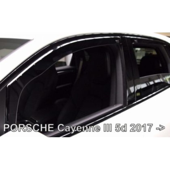 Ανεμοθραύστες για Porsche Cayenne (2017+) - 4τμχ. εμπρός και πίσω