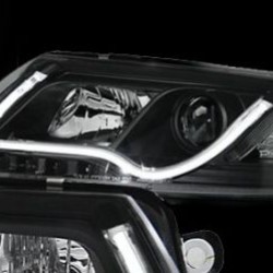 Φανάρια εμπρός led lightbar για Audi A6 4F (2004-2008) , χωρίς λάμπες (Η7) - σετ 2τμχ. Φανάρια εμπρός led lightbar για Audi A6 4F (2004-2008) , χωρίς λάμπες (Η7) - σετ 2τμχ.