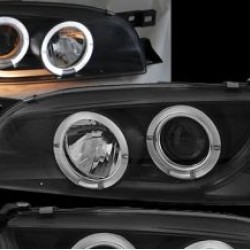 Φανάρια εμπρός led angel eyes για Subaru Impreza (1993-2000) - μαύρα , με λάμπες (Η1) - σετ 2τμχ. Φανάρια εμπρός led angel eyes για Subaru Impreza (1993-2000) - μαύρα , με λάμπες (Η1) - σετ 2τμχ.